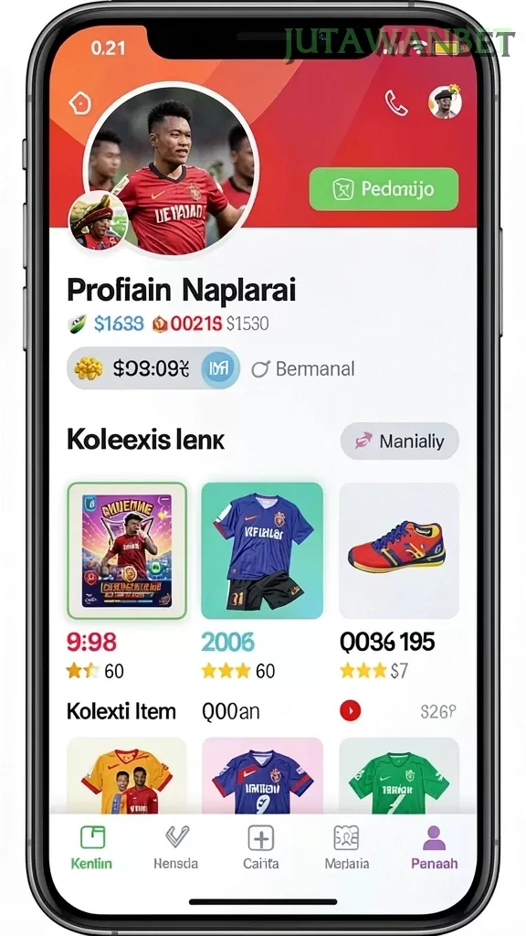 Galeri pratinjau visual jutawanbet build APK resmi terbaru